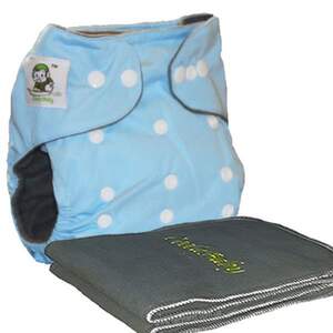 Многоразовый подгузник Классик бамбуково-угольный + 2 вкладыша Coolababy